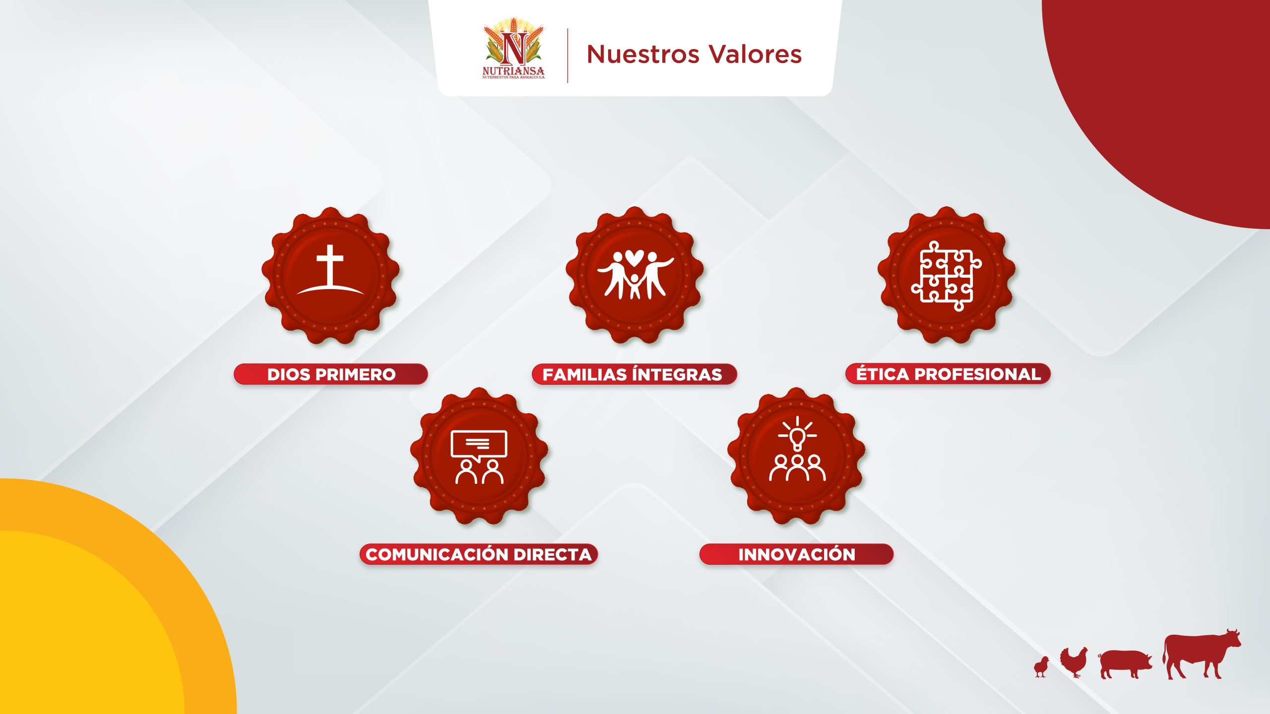 Valores NUTRIANSA